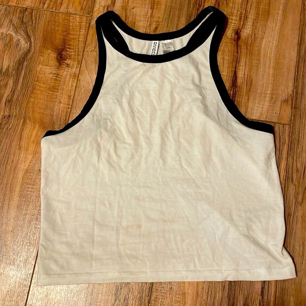 White tank top